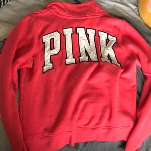 Pink hoodie
